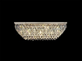 IL32825  Coniston Linear Flush Ceiling 11 Light (21.8kg) Polished Chrome